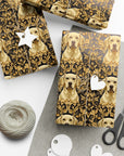 Royal Pawsitivity Labs Gift Wrap Papers