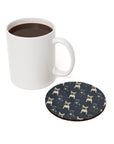 Frenchie Celestial Soar Cork Back Coaster