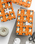 Boxer Blissful Chic Canine Wrapping Paper