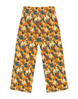 Frenchie Glow-Up Galore Women's Pajama Pants