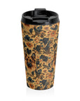 Autumnal German Shepherd Glamour Stainless Steel Travel Mug