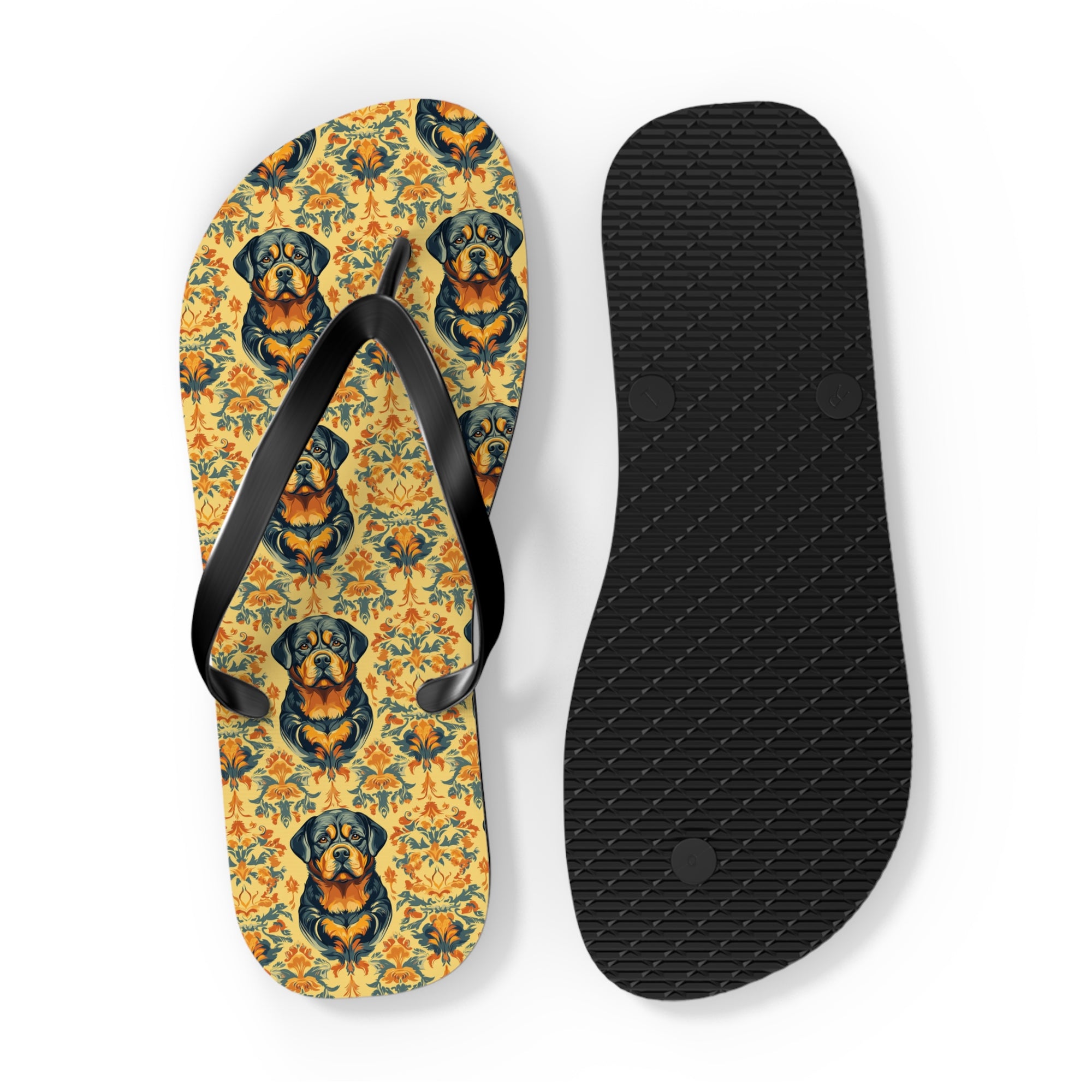 Royal Rottie Regalia Flip Flops