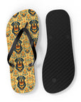 Royal Rottie Regalia Flip Flops