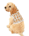 Golden Glamour Paws - Luxe Licks for Regal Retrievers Pet Hoodie