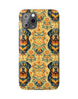 Royal Rottie Regalia Slim Phone Cases