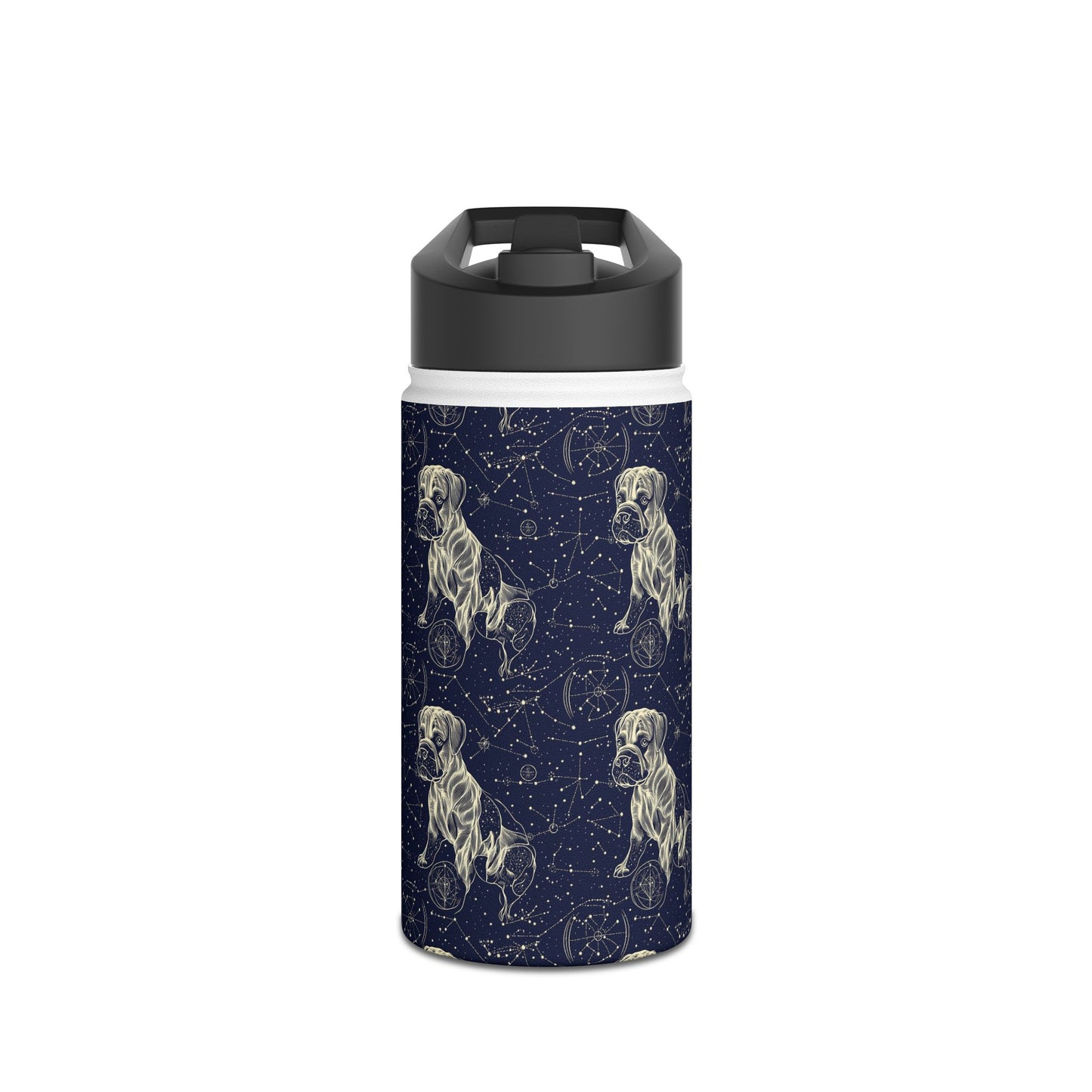 Celestial Boxer Bliss Stainless Steel Water Bottle