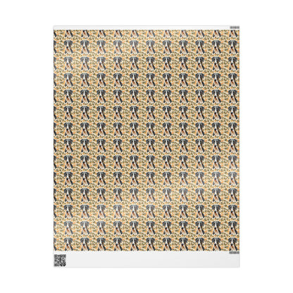 Majestic Great Dane Meadow Wrapping Paper