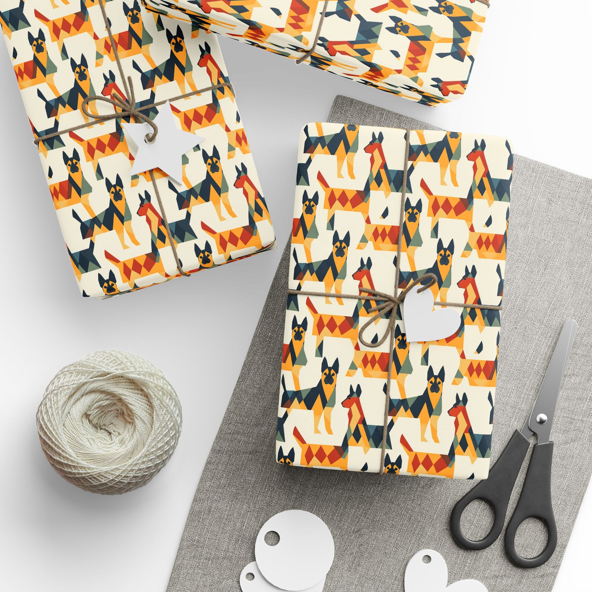 Shepherd&#39;s Galactic Glamour Harness Wrapping Paper