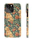 Blooming Goldie Glam Slim Phone Cases