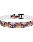 Glitchy Bulldog Blitz Dog Collar