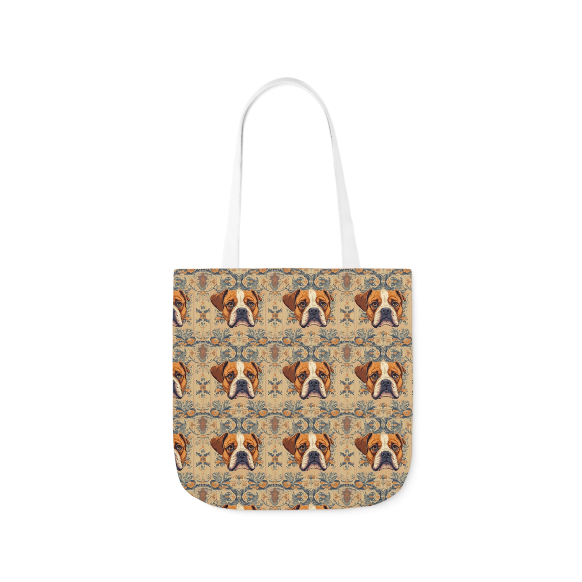 Bowtie Boxer Bliss Canvas Tote Bag