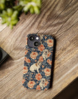 Blooming Bulldog Beauty Slim Phone Cases