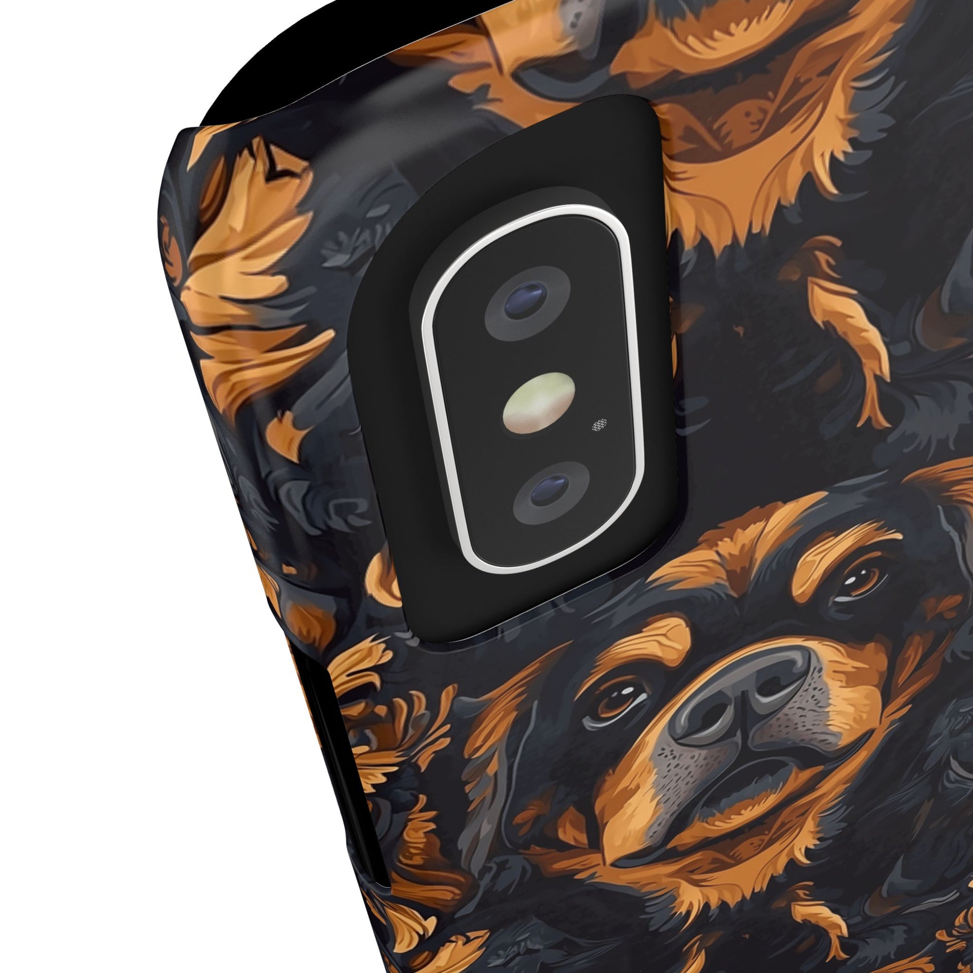 Modern Rottweiler Royalty Slim Phone Cases