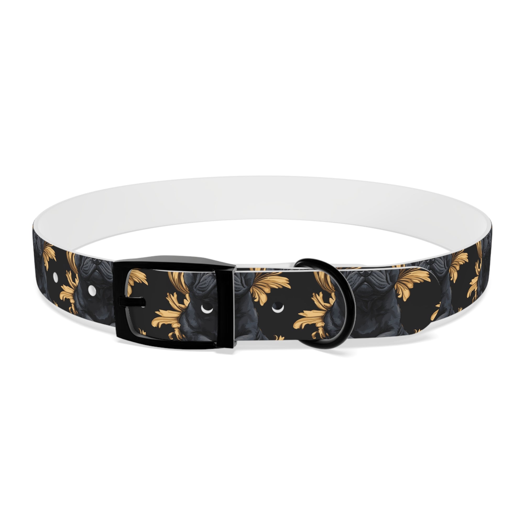 Regal Frenchie Noir Elegance Dog Collar