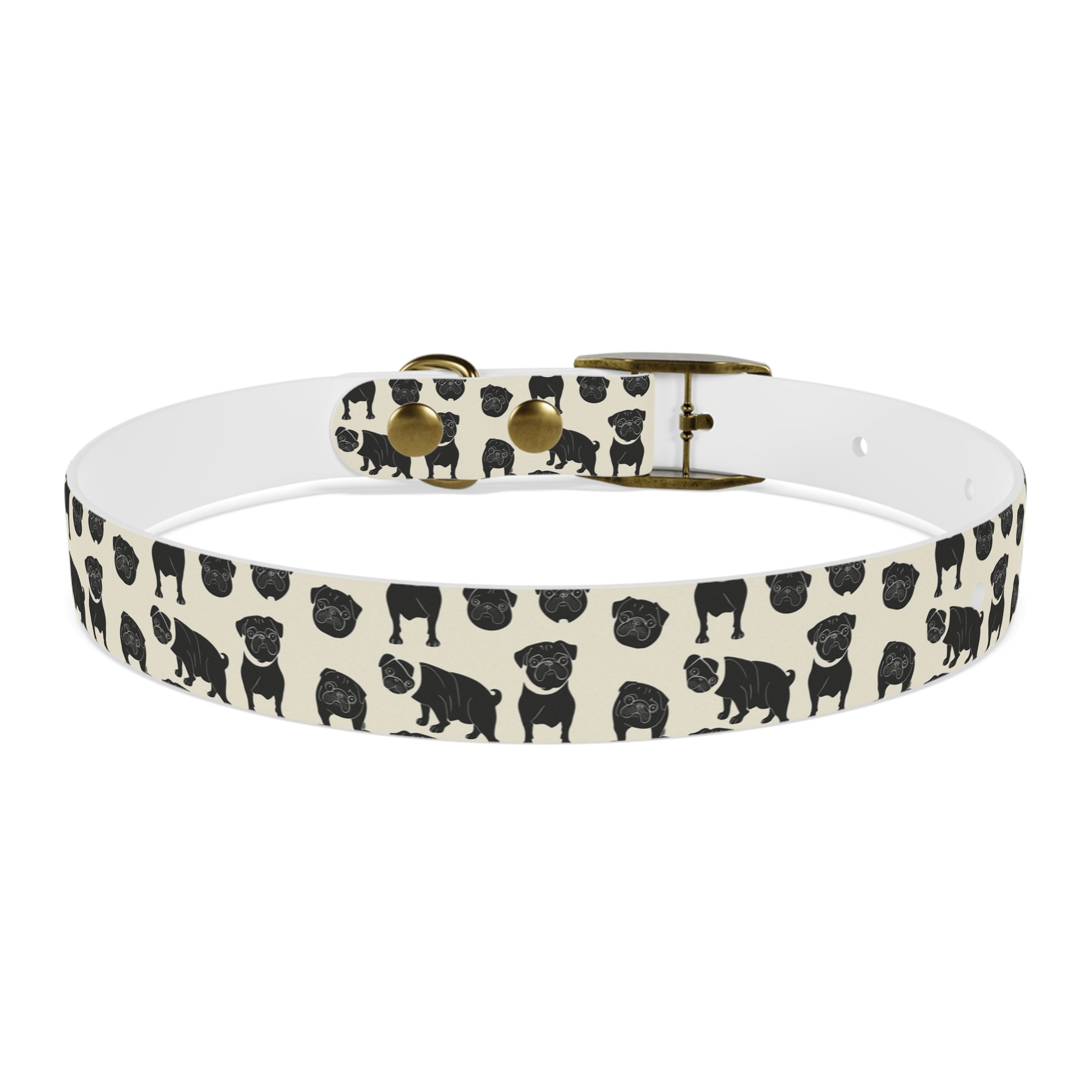 Puggie Pout Perfection Dog Collar