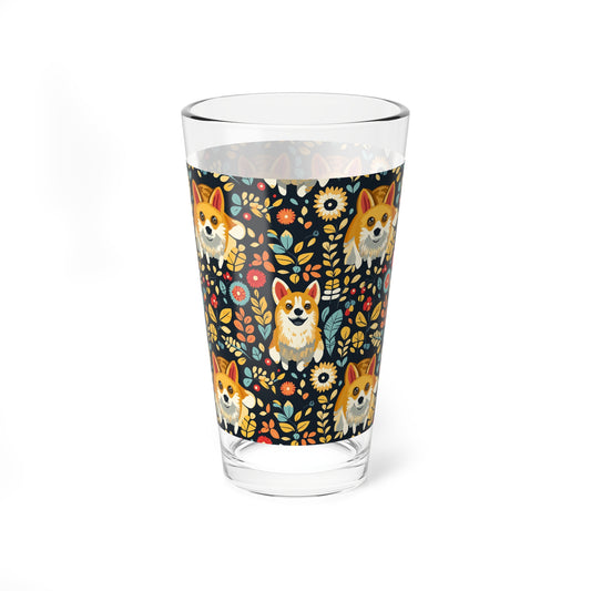 Corgi Rainbow Vine Dream Mixing Glass, 16oz