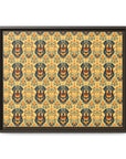 Royal Rottie Regalia Matte Canvas, Framed