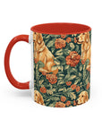 Blooming Goldie Glam Accent Coffee Mug