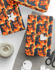 Rottweiler Chic Pawsitivity Wrapping Paper