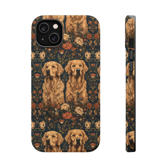 Fanciful Golden Paradise Blossom Magnetic Tough Cases