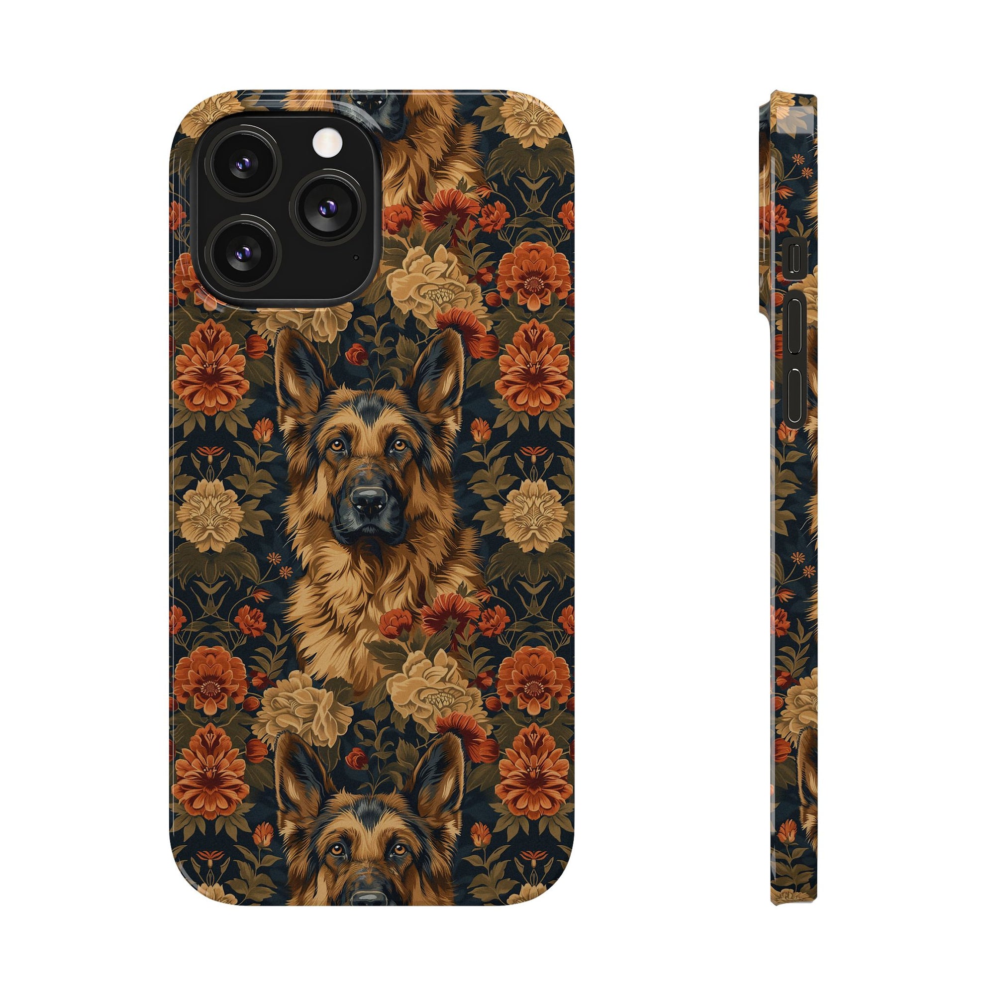 WhimsiWooly Shepherd Spritz Slim Phone Cases