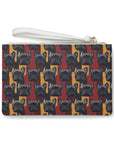 Chic Canine Checkmate - Frenchie Edition Clutch Bag