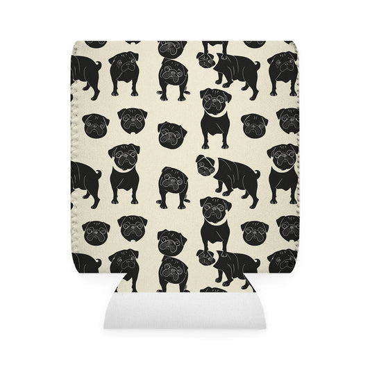 Puggie Pout Perfection Can Cooler Sleeve