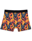 Impressionistic German Shepherds Men's Boxers