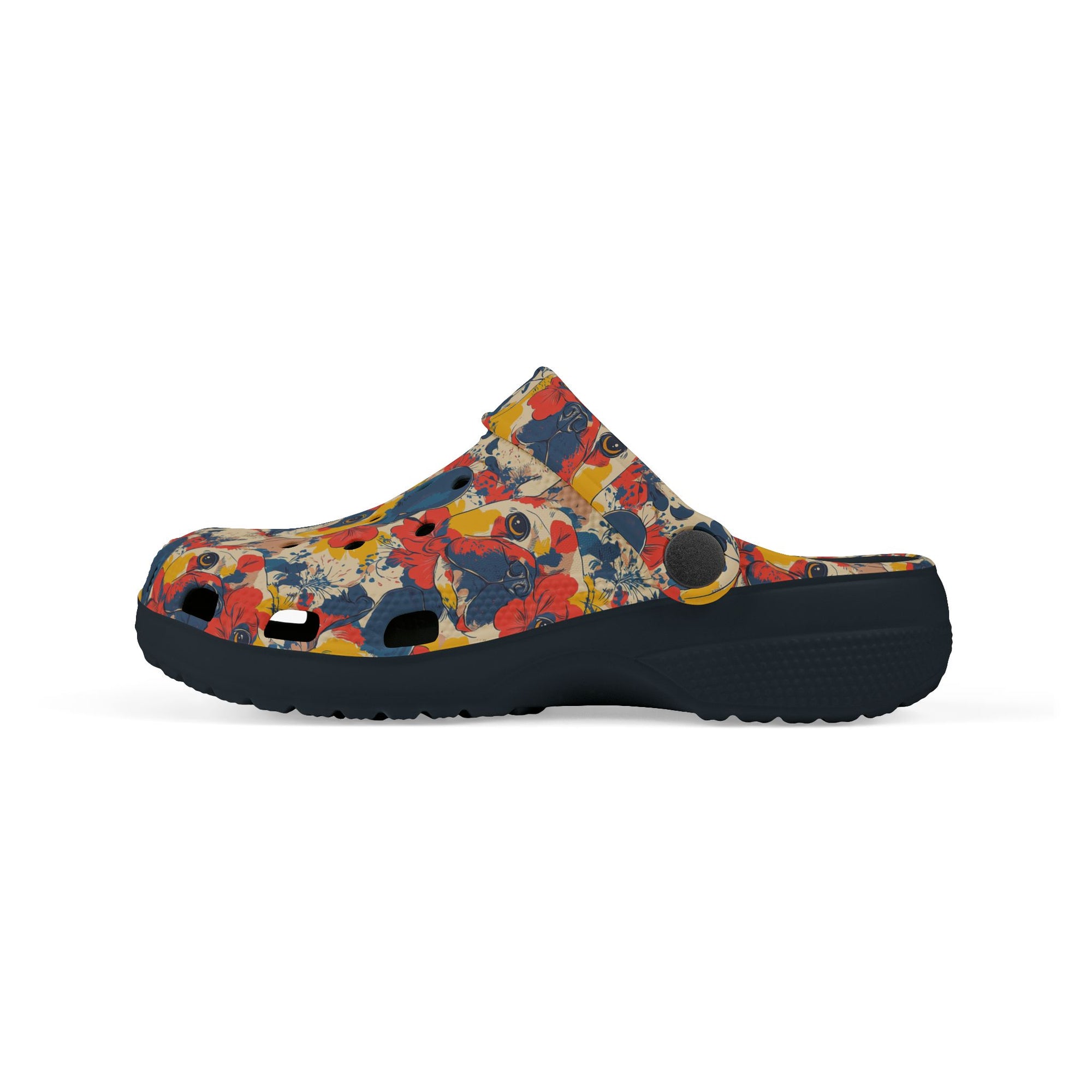 Bloom Pup Frenchietastic Splatter Kid&#39;s Foam Clogs