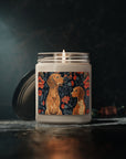 Floral Pawsome Dachsund Delight Scented Soy Candle