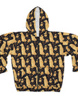 Golden Paws Floral Frenchie Unisex Zip Hoodie