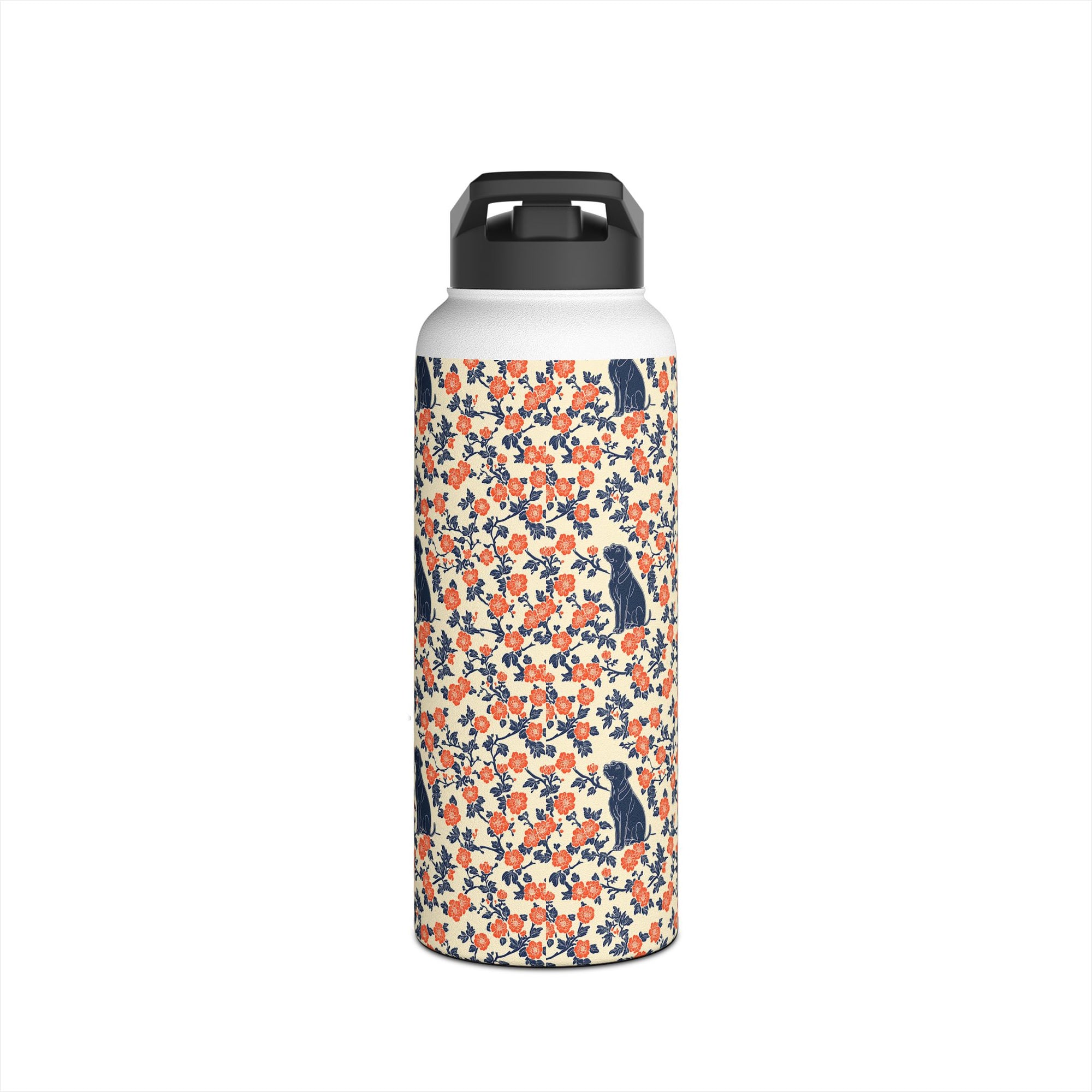 Bloomiful Lab Bouquet Stainless Steel Water Bottle