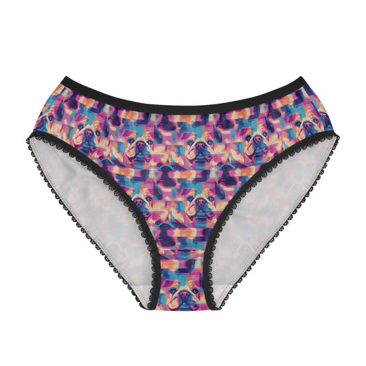 Dazzling Bulldog Chic Women's Briefs