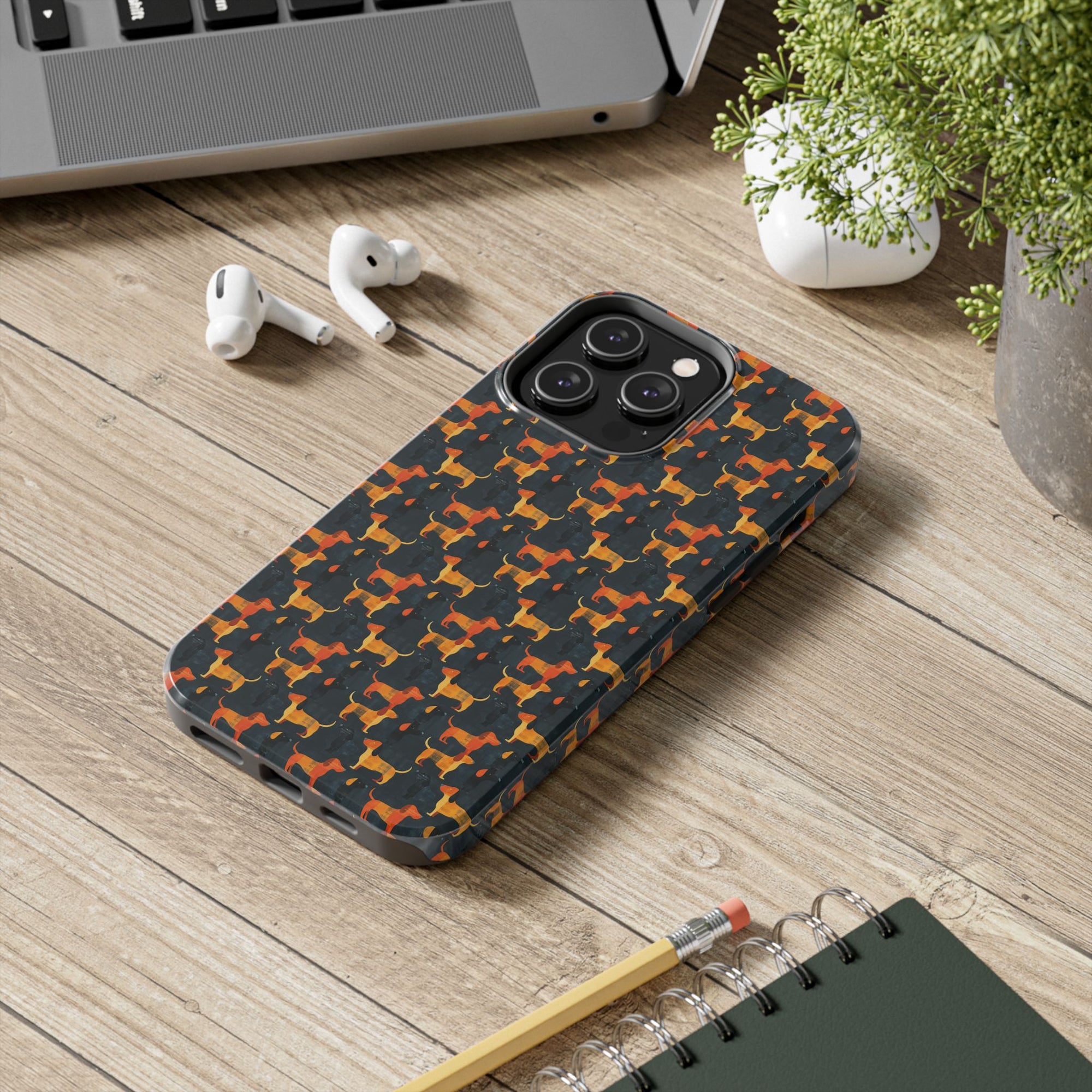 Dog Lover Tough Phone Case - Durable Pet-Themed Design for Everyday Protection