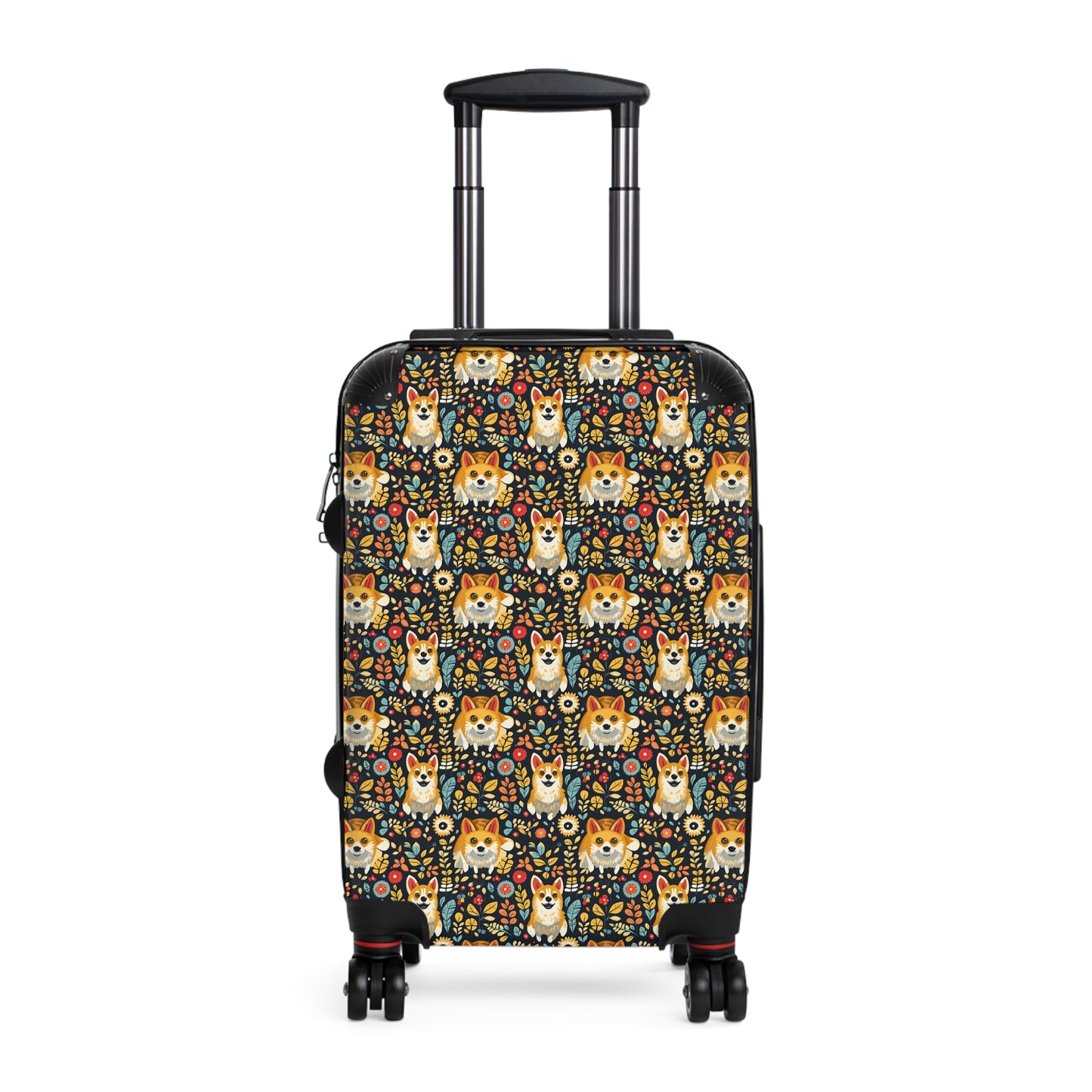 Corgi Rainbow Vine Dream Suitcase