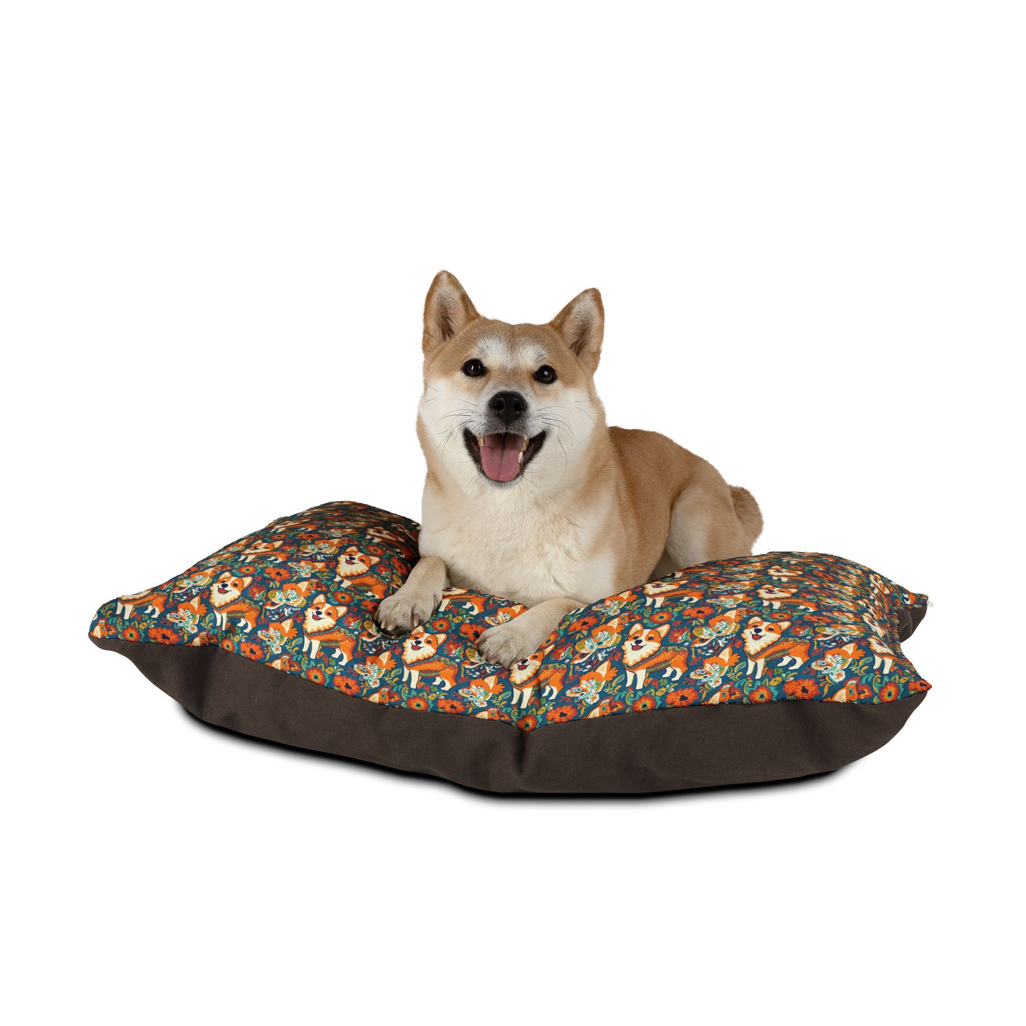 Corgi Carnival Couture Pet Bed