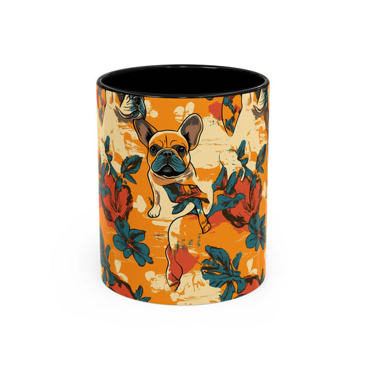 Frenchie Glow-Up Galore Accent Coffee Mug