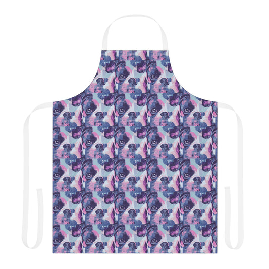 Funky Geometric Boxerista Apron