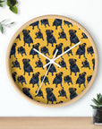 Puglet Posh Paradise Wall Clock