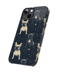 Frenchie Celestial Soar Slim Phone Cases