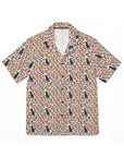 Bloomiful Lab Bouquet Men's Hawaiian Camp Shirt