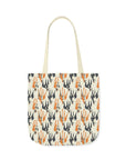 Dashing Dane Divinity Canvas Tote Bag