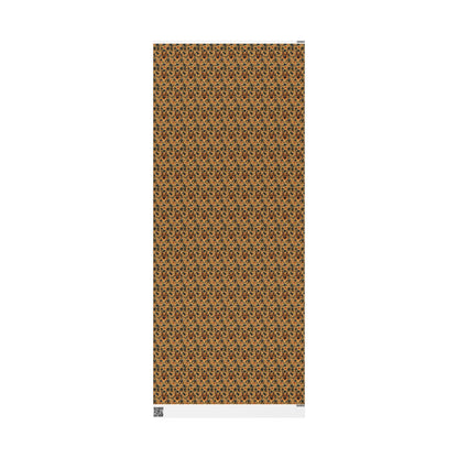 Autumnal German Shepherd Glamour Wrapping Paper