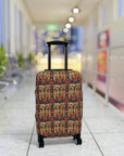 Yorkie Charm Twins Luggage Cover