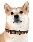 Bloomingly Bulldogistic Bouquet Dog Collar