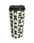 Puggie Pout Perfection Stainless Steel Travel Mug