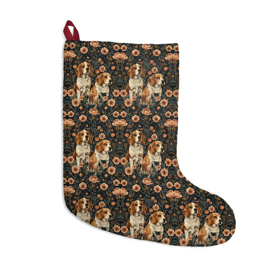 Beagle Blossom Bonanza Christmas Stockings