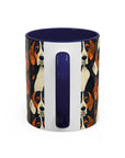 Beagle Glimmer Gaze Glamour Accent Coffee Mug