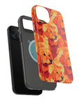 Golden Glamour Paws Magnetic Tough Cases