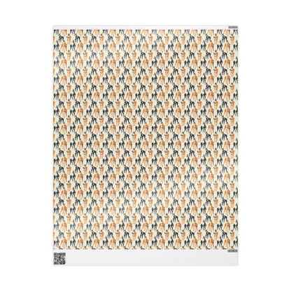 Dashing Dane Divinity Wrapping Paper